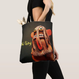 Wild Thing Kachina Doll Face Foto Leuk Eenvoudig V Tote Bag
