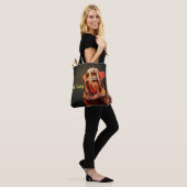 Wild Thing Kachina Doll Face Foto Leuk Eenvoudig V Tote Bag (Op model)