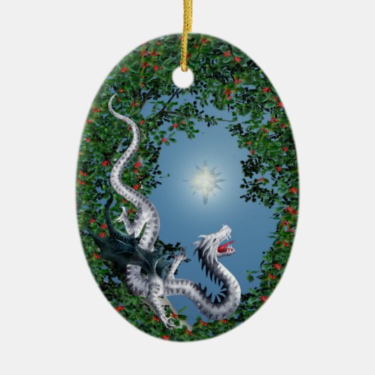 Wild Thing Keramisch Ornament (Voorkant)