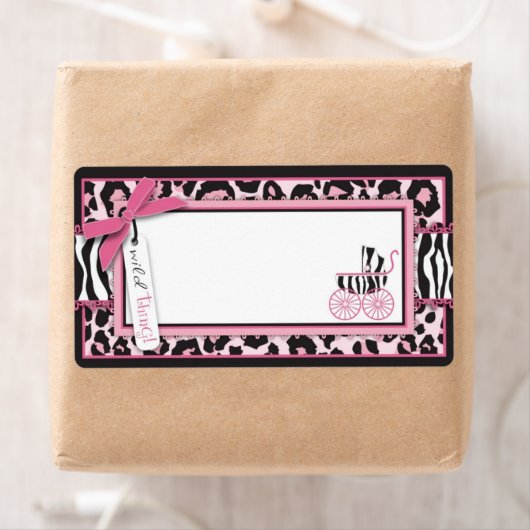 Wild Thing Name Tag Etiket (Insitu)