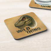 Wild Thing -ontwerp van Maaya_Prints, Bier Onderzetter (Linkerzijde)