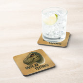 Wild Thing -ontwerp van Maaya_Prints, Bier Onderzetter (Rechterzijde)