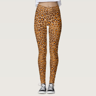 Wild Thing Realistische Hand getrokken luipaard pr Leggings