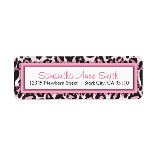 Wild Thing Return-label Etiket (Voorkant)