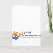 Wild Thing - Safari Birthday Card Kaart (Achterkant)