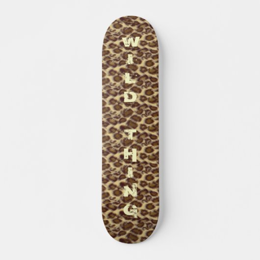 Wild Thing Skateboard (Voorkant)