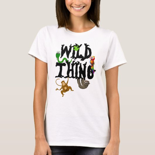 Wild Thing T-shirt (Voorkant)
