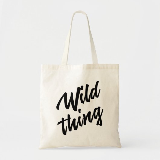 Wild Thing Tas (Voorkant)