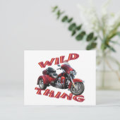 Wild Thing Trike Briefkaart (Staand voorkant)