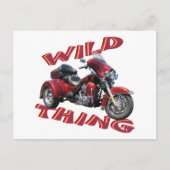 Wild Thing Trike Briefkaart (Voorkant)