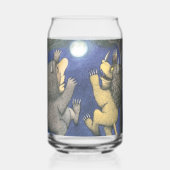 Wild Things and Max Dancing in Moonlight Blikvorm Glas (Voorkant)