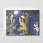 Wild Things and Max Dancing in Moonlight Briefkaart (Voorkant / Achterkant)