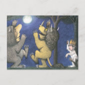 Wild Things and Max Dancing in Moonlight Briefkaart (Voorkant)