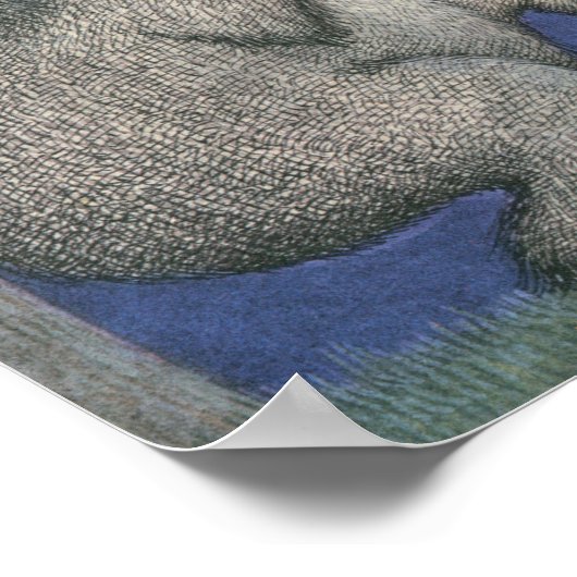 Wild Things and Max Dancing in Moonlight Poster (Hoek)