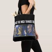 Wild Things and Max Dancing in Moonlight Tote Bag (Dichtbij)