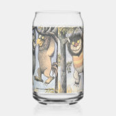 Wild Things and Max Swinging From Trees Blikvorm Glas (Rechts)