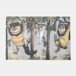 Wild Things and Max Swinging From Trees Deurmat