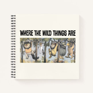 Wild Things and Max Swinging From Trees Notitieboek