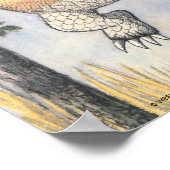 Wild Things and Max Swinging From Trees Poster (Hoek)