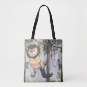 Wild Things and Max Swinging From Trees Tote Bag (Voorkant)