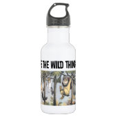 Wild Things and Max Swinging From Trees Waterfles (Voorkant)