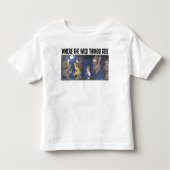 Wild Things en Max dansen in het maanlicht Kinder Shirts (Voorkant)