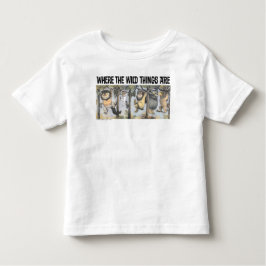Wild Things en Max Swinging van de bomen Kinder Shirts