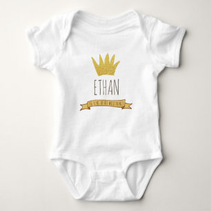 Wild Things Gold Crown Verjaardag Baby Creeper Romper
