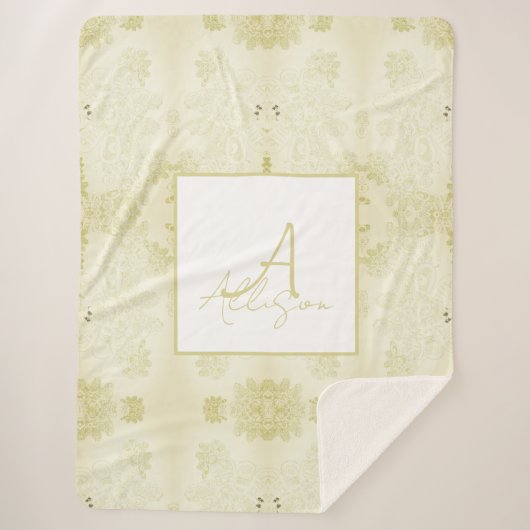 Wild Things Kant-achtige Sherpa Deken (Voorkant)