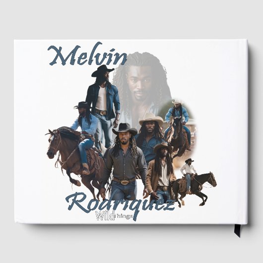 Wild Things Melvin Rodriguez Cover Art Guest Book Gastenboek (Achterkant)