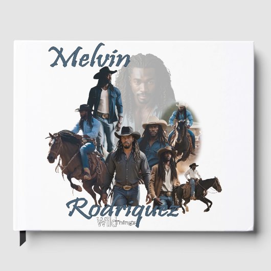 Wild Things Melvin Rodriguez Cover Art Guest Book Gastenboek (Voorkant)