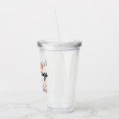 Wild Things Safari Dierenverjaardag Kinder Waterve Acryl Drinkbeker (Links)