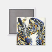 Wild Things - Zebra Magnet (Voorkant / Achterkant)