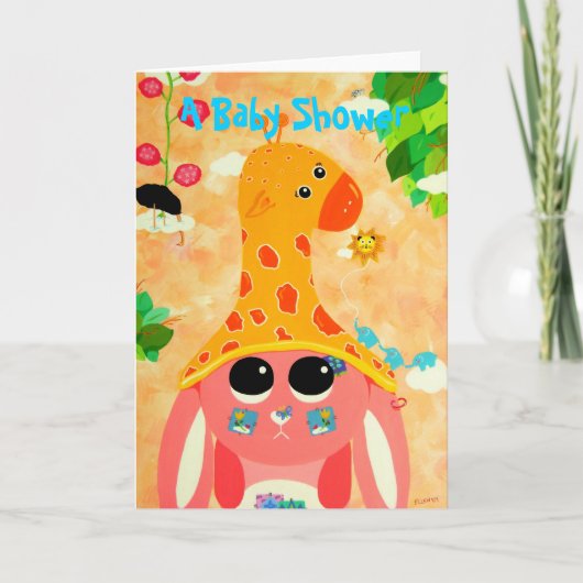 Wild Thoughts Baby shower (Voorkant)