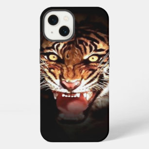 Wild Tiger Artwork iPhone 13 Hoesje