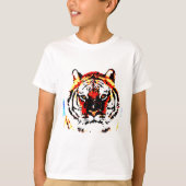 Wild Tiger Artwork T-shirt (Voorkant)