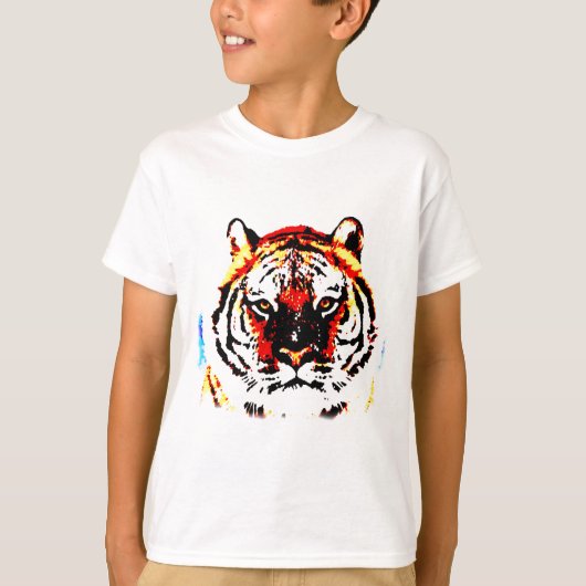 Wild Tiger Artwork T-shirt (Voorkant)