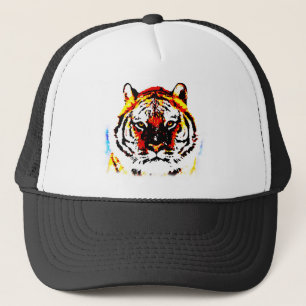 Wild Tiger Artwork Trucker Pet