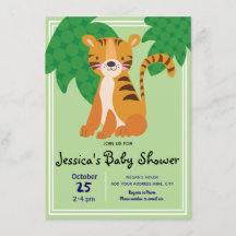 Wild Tiger Baby shower