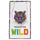 Wild Tiger, bedankt voor je tas Klein Cadeauzakje (Voorkant)