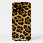 Wild Tiger Bont Telefoonhoesje - Animal Print iPhone Hoesje (Achterkant)