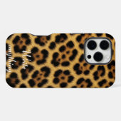 Wild Tiger Bont Telefoonhoesje - Animal Print iPhone Hoesje (Achterkant horizontaal)