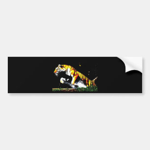 Wild Tiger Bumpersticker