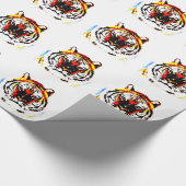 Wild Tiger Cadeaupapier (Hoek)