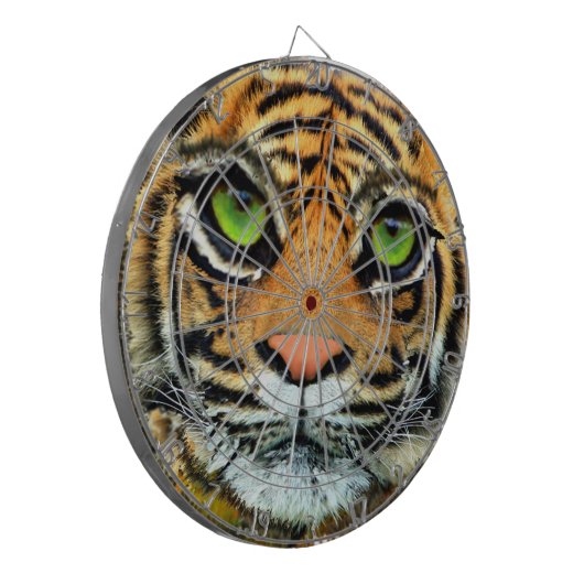 Wild Tiger Dart Board Dartbord (Voorkant Links)