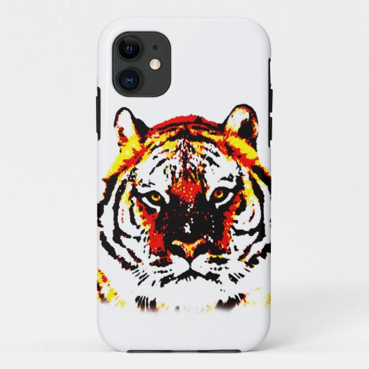 Wild Tiger Eyes Case-Mate iPhone Case (Achterkant)