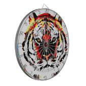 Wild Tiger Eyes Dartbord (Voorkant Links)