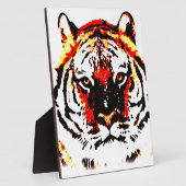 Wild Tiger Eyes Fotoplaat (Zijkant)