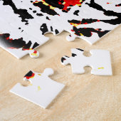 Wild Tiger Eyes Legpuzzel (Zijkant)