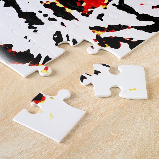 Wild Tiger Eyes Legpuzzel (Zijkant)